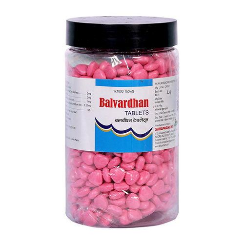 Balvardhan Tablets - Age Group: For Adults