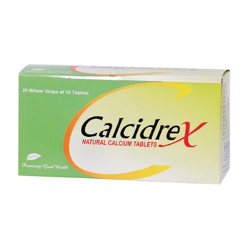 Calcidrex_Natural Calcium Tablets 20*10 - Age Group: For Adults