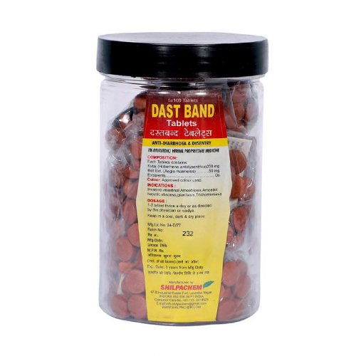 Dast Band Tablets - Age Group: For Adults