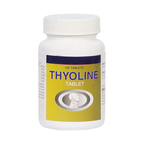 Thyoline Tablets - Age Group: For Adults