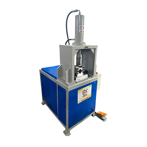 Hydraulic Pipe Cutting Machine - Color: Blue