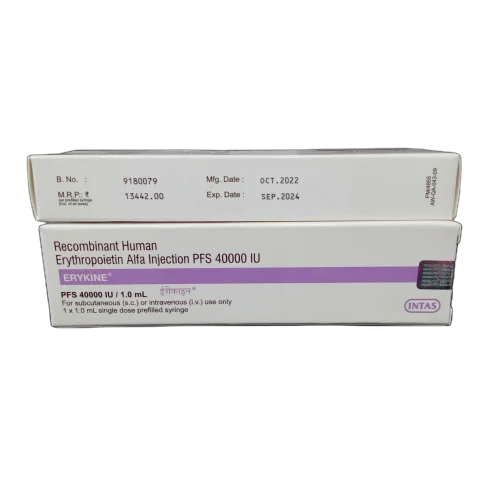 40000 Iu Erykine Injection - Physical Form: Liquid