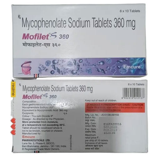 Mofilet S 360 Mg Tablet