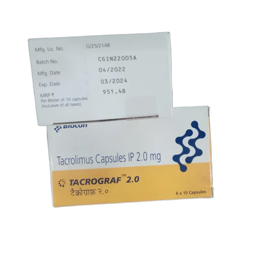 2 Mg Tacrograf Capsules - Drug Type: General Medicines