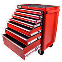 7 Drawer Rolling Cabinet - Color: As Per Availability