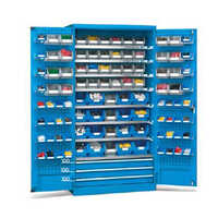 3 Lower Drawer Cupboard With Perforated Panel