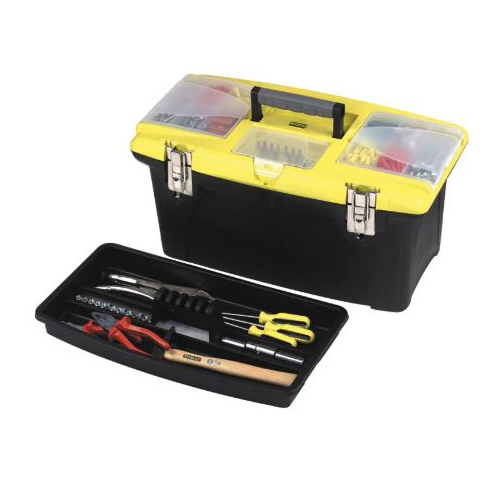 Heavy Duty Organised Portable Plastic Essential Toolbox