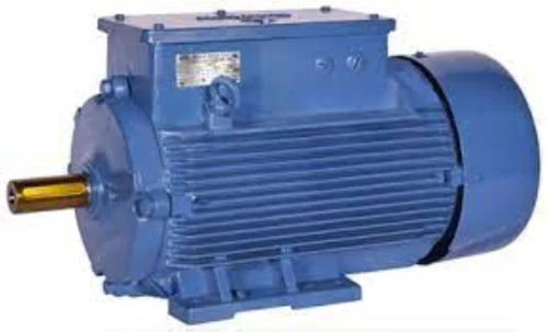 Three Phase Induction Motor - 415 Volt, 50 Hz, Ip56 Rating, 0-100 Hp , Blue Color, Ie2 Efficacy, 500-1000 Rpm Speed, Electric Start