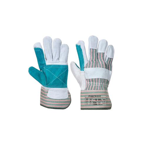 Leather Safety Hand Gloves - Color: Different Available