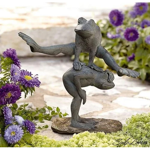 Frp Frog Sculpture