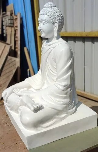 Frp Meditation Buddha Statue