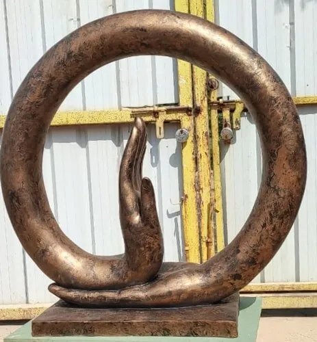 Designer Buddha Statue - Color: Brown