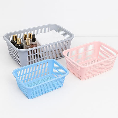 Fresho Plastic Baskets - Color: Multicolor