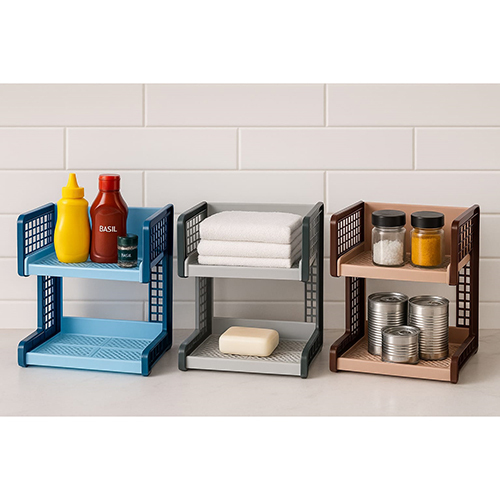 Tokyo Plastic Rack - Color: Multicolor