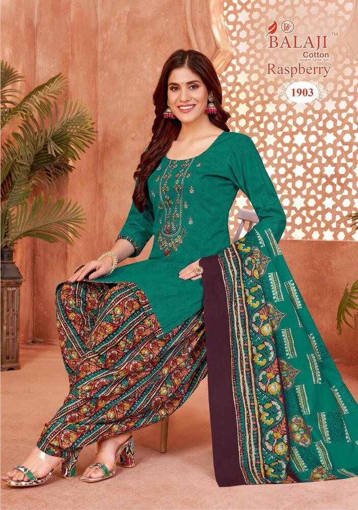 Balaji Raspberry Vol-19 A Dress Material