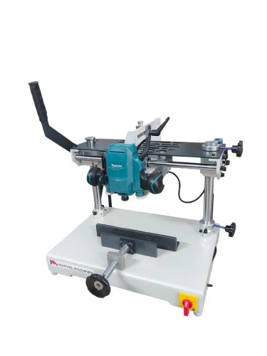 Aluminium Copy Router With Makita Router - Color: White