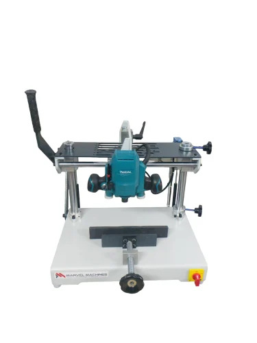 Aluminium Copy Router With Makita Router - Color: White