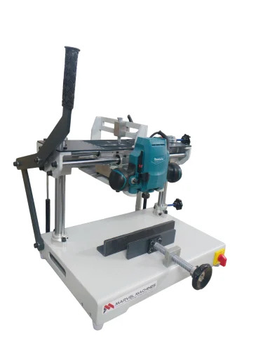 Aluminium Copy Router With Makita Router - Color: White