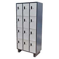 12 Box Industrial Locker - Color: Grey ( Base )
