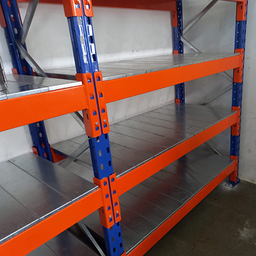 Heavy Duty Pallet Rack - Color: Red And Blue