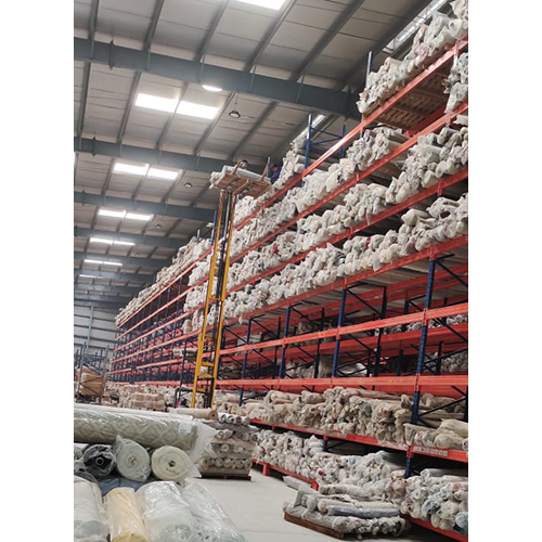 Heavy Duty Pallet Rack - Color: Red And Blue