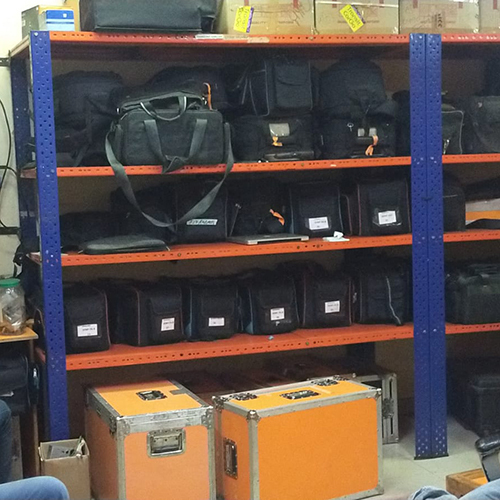 Industrial Slotted Angle Rack - Height: 3.8 Feet Foot (Ft)