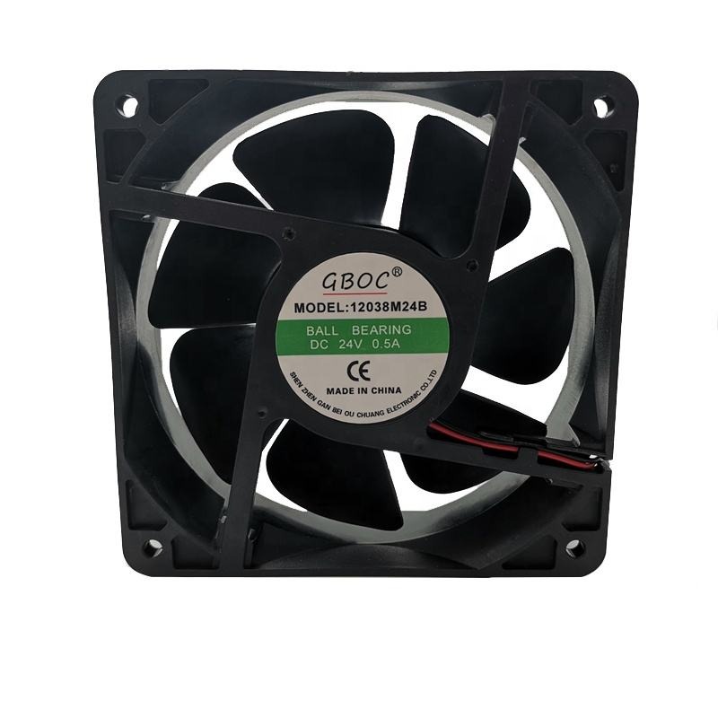 Welding Machine Cooling Fan 12038 GBOC 12038M24S 12038M24B DC24V O.5A Bearing Fan