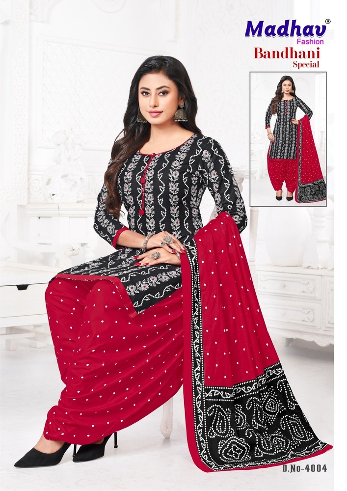 Madhav Bandhani Special Vol-04  Dress Material