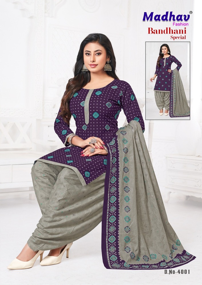 Madhav Bandhani Special Vol-04  Dress Material