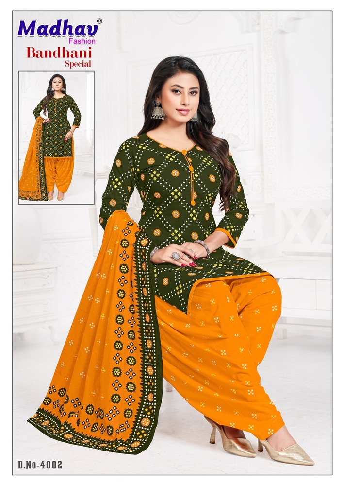Madhav Bandhani Special Vol-04  Dress Material