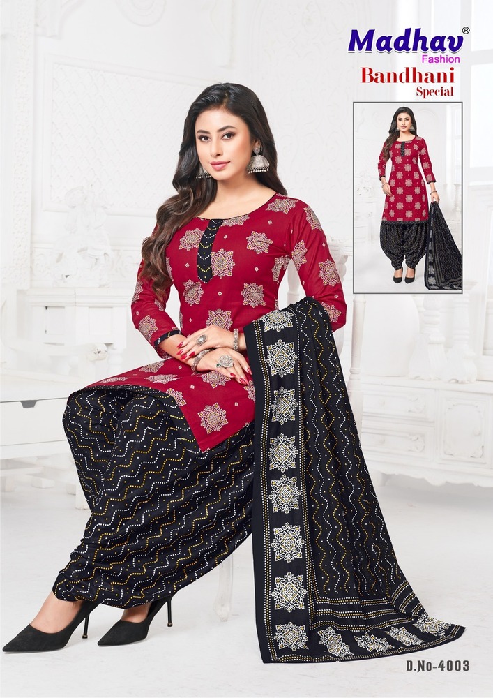 Madhav Bandhani Special Vol-04  Dress Material