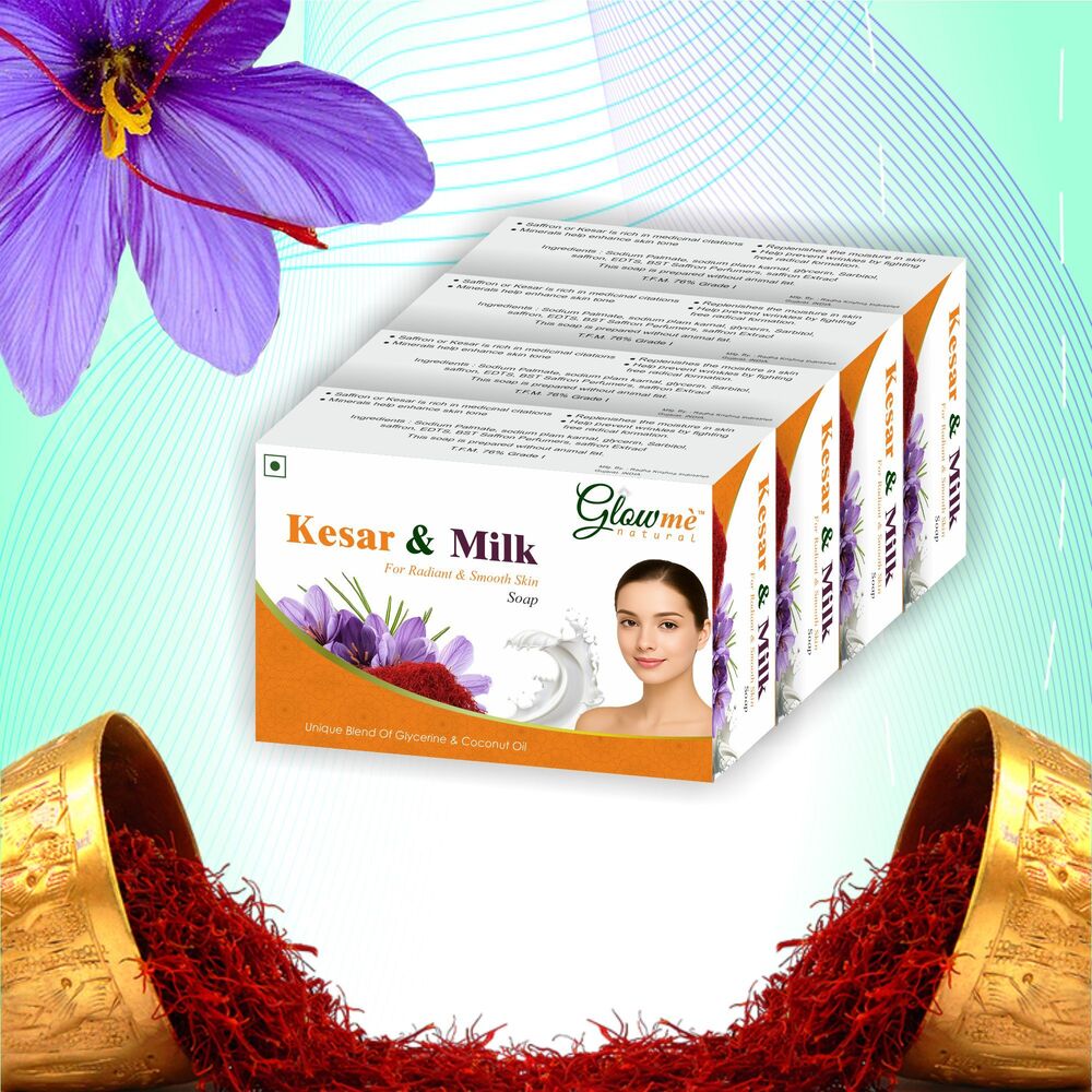Glow me Kesar Soap 75GM