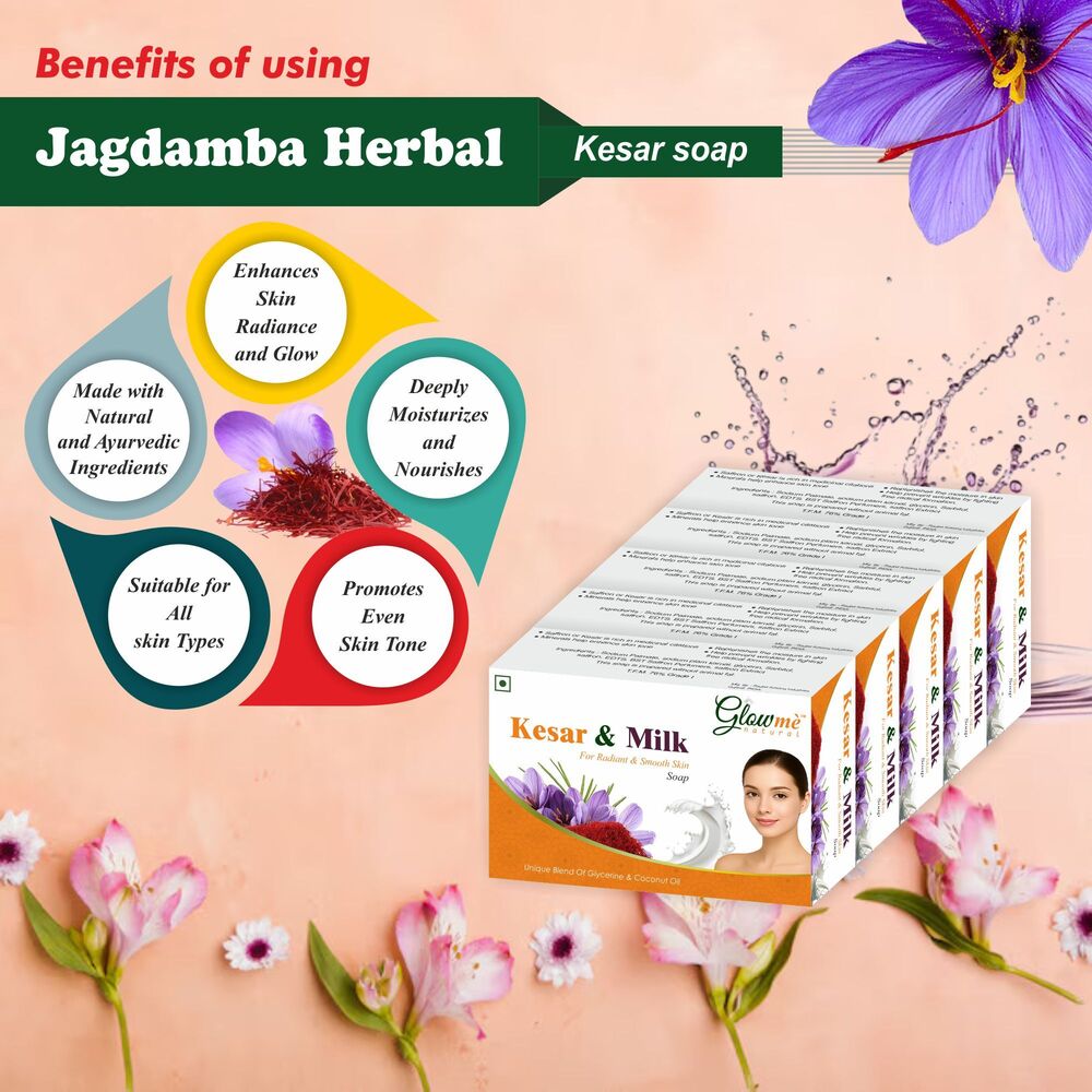 Glow me Kesar Soap 75GM