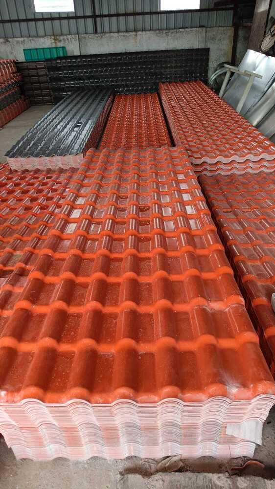 Upvc Plastic Sheets - Color: Red