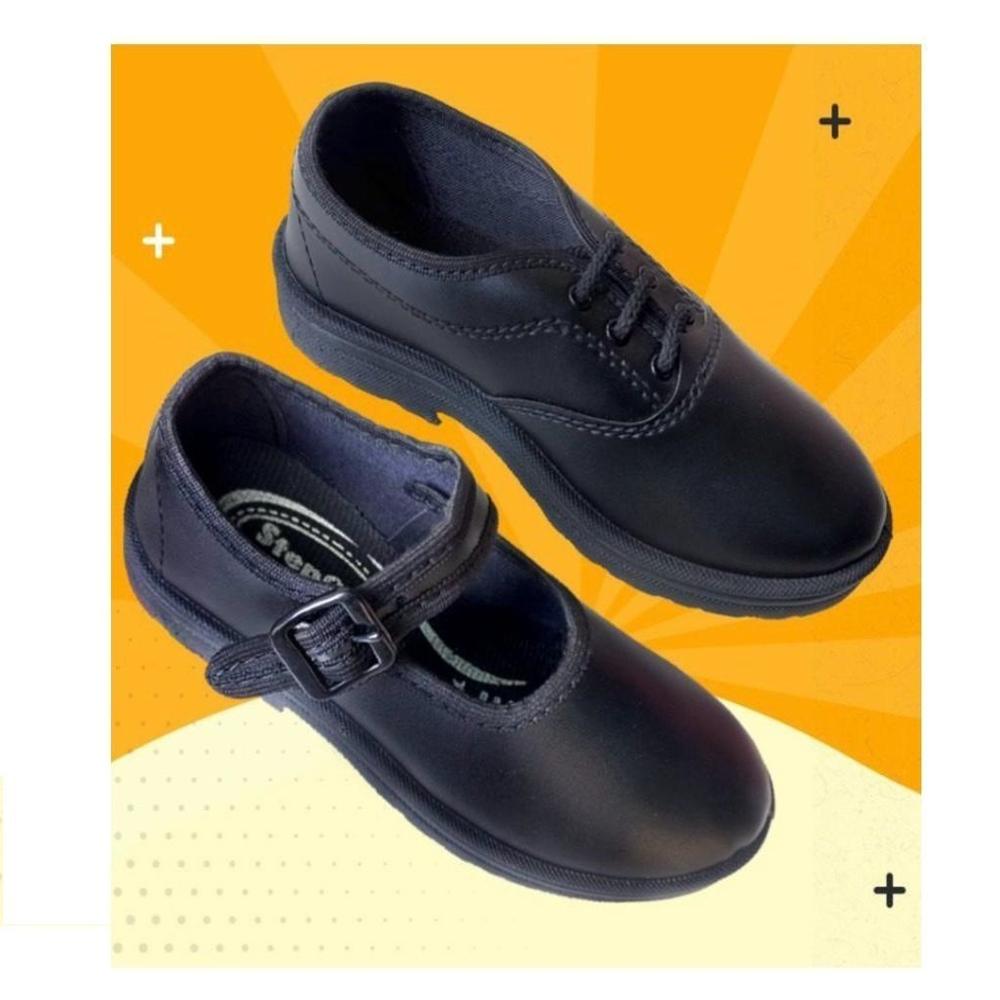 School Shoes - Synthetic Foam Material, Pvc Sole, Standard Size | Unisex Design, Lightweight, Non-slippery, Cushioned Comfort, Four-season Wear