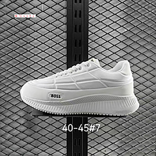 Boss Sneakers White - Design: Plain