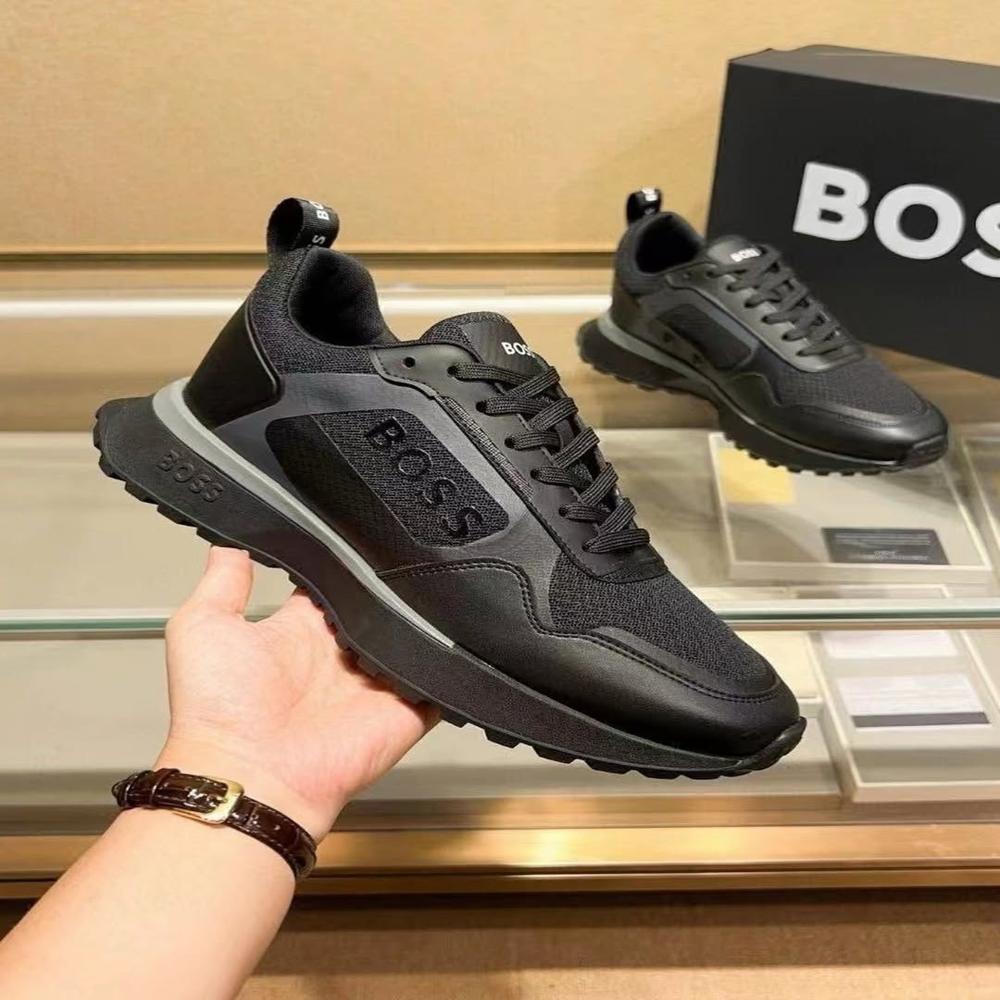 Boss Sneakers White - Design: Plain