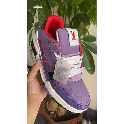 Louis Vuitton Trainer Low Sea Blue - Color: Purple