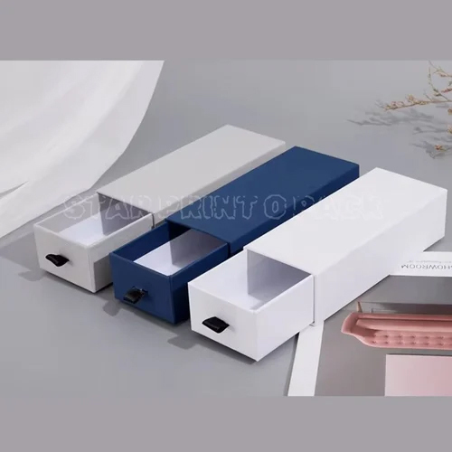 Rectangular Slider Gift Box - Finishing: Matte Lamination