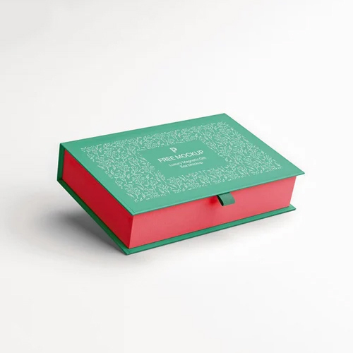 Magnetic Rigid Box - Color: Green