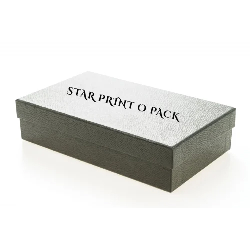 Disposable Top Bottom Box - Finishing: Matte Lamination