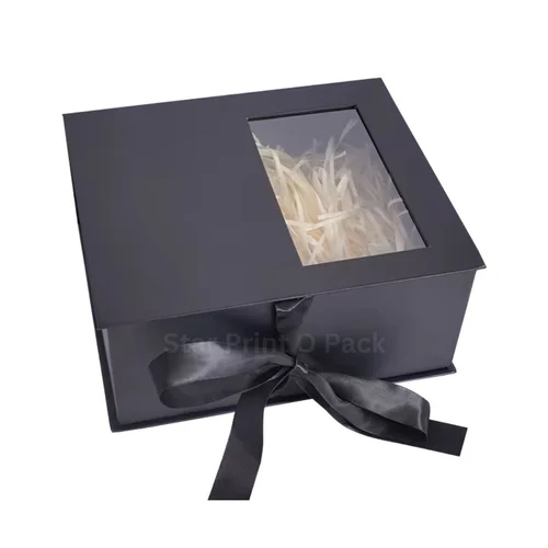 Custom Rigid Box - Color: Black