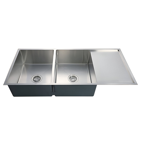 Drain Board Series Double Bowl Kitchen Sink