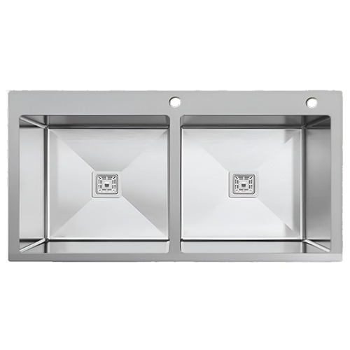 Tap Hole Series Double Bowl Kitchen Sink