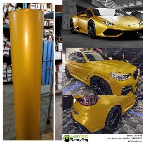 Matt Metallic Car Wrap Vinyl Roll