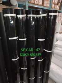Vinyl Black Gloss Car Roof Wrapping Roll