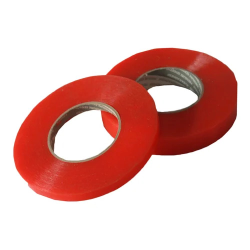 Double Side Red Polyester Tape