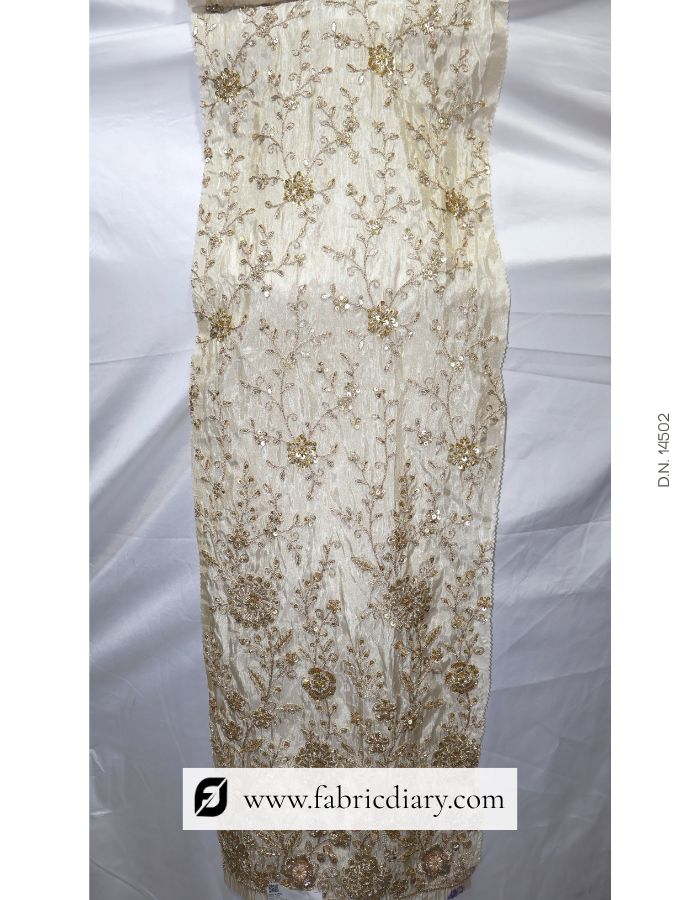 Multicolor Designer Embroidery Trim with Beads & Sequins Perfect for Midi & Occasion Dresses