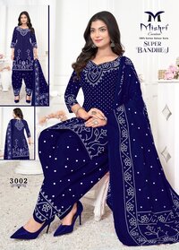 Mishri Super Bandhej Vol-03  Dress Material