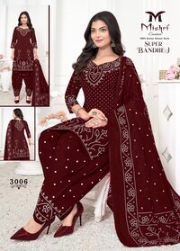 Mishri Super Bandhej Vol-03  Dress Material